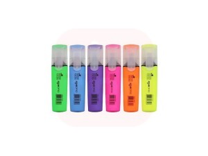 Marca Texto 6 Cores Neon Fever - Jocar Office