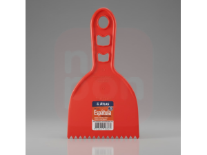 Espátula Plástica Lisa 10cm - Tigre